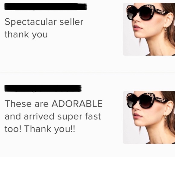 🆕New Anthropologie Sunglasses - Vintage-Inspired and Embellished - Picture 5 of 6